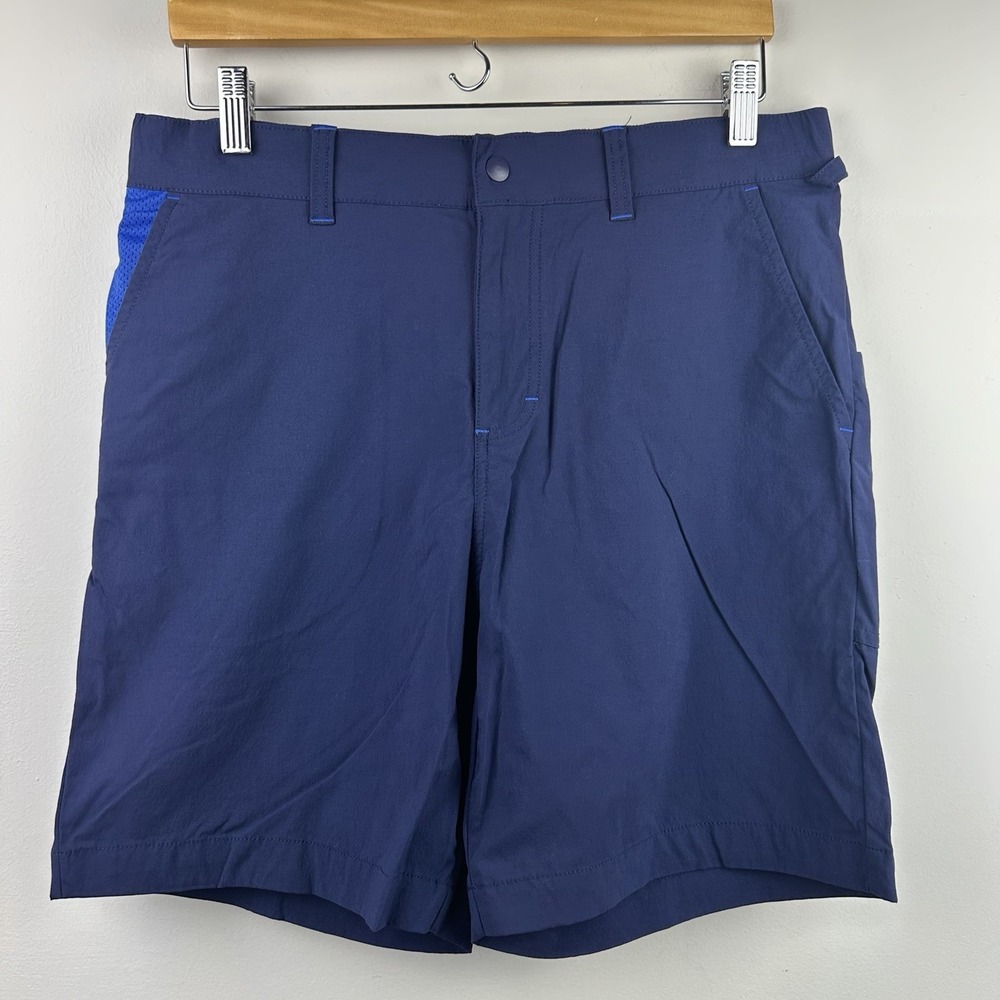 Cotopaxi Shorts Mens M Blue Elastic Waist Hiking Pockets Lightweight Outdoor